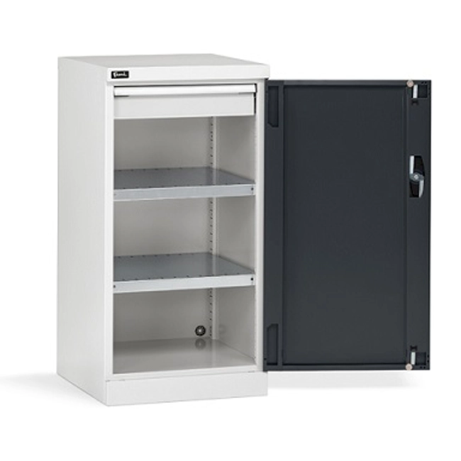 Vendita online Armadio PERFOM con porta battente e cassetto mm.512x555x1000H (Rif.1100)